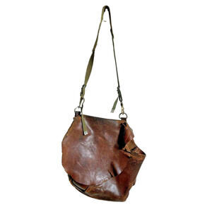 100% authentic Vintage Bucheimer 1969 Leather Brown Messenger Mail Bag